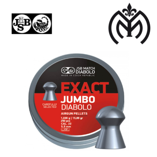 Plomos JSB  EXACT JUMBO cal.5,5 (500ud)