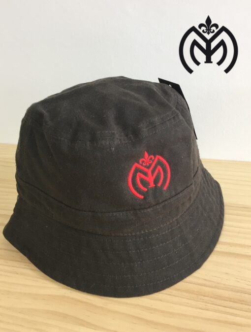 GORRO LLUVIA MyM con forro MyM -verde oliva - Imagen 2