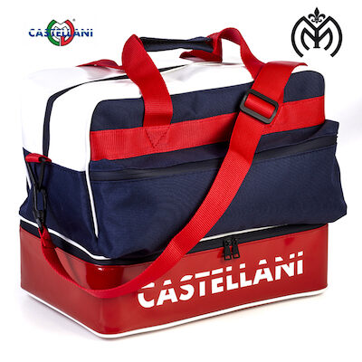 BOLSA TIRO Castellani WP White/Red/Navy