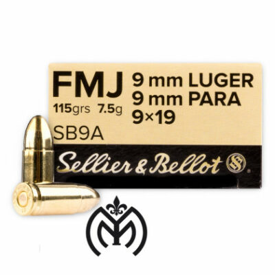 Bala Sellier&Bellot 9mm FMJ-02