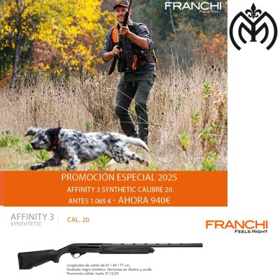 FRANCHI Affinity 3 Synthetic cal.20