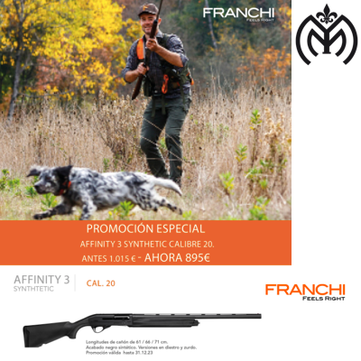 FRANCHI Affinity 3 Synthetic cal.20