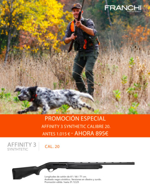 FRANCHI Affinity 3 Synthetic cal.20 - Imagen 6