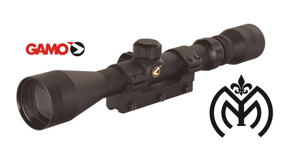 Lunette De Visée GAMO 3-9x40 – Pour Carabines Et Fusils De Sport – Grossissement Réglable, Tube De 1 Pouce, Légère Et Robuste
