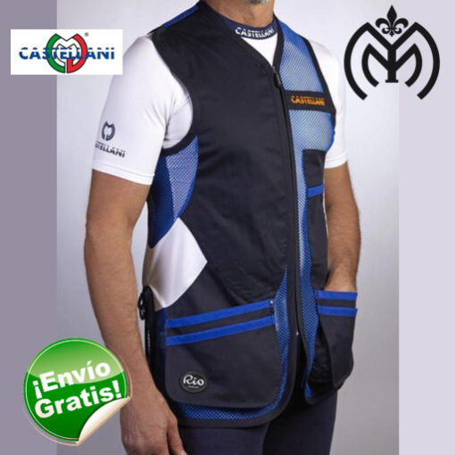 CHALECO TIRO Castellani© mod. RIO (HOMBRE) 024