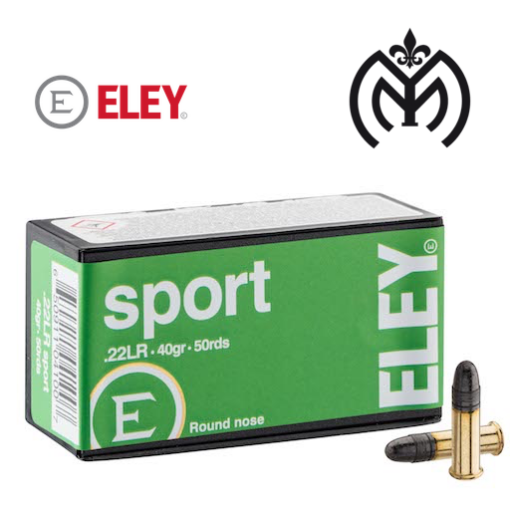 Munición ELEY® SPORT cal.22 LR