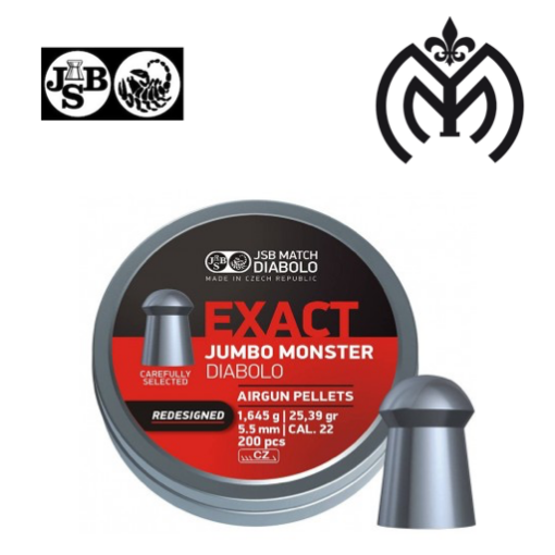 BALINES JSB® Jumbo Monster  Cal. 5,5mm - 25,39gr (200uds)