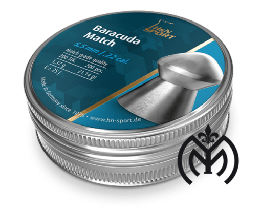 H&N® Baracuda Match  Cal. 5,5 - 21,14gr - Imagen 2