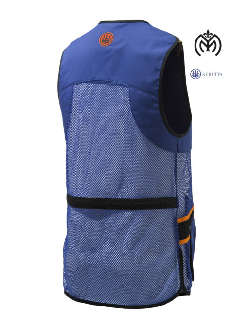 Chaleco Tiro Beretta FULL MESH - Blue Beretta - Imagen 3
