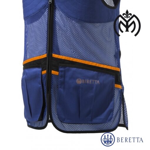 Chaleco Tiro Beretta FULL MESH - Blue Beretta - Imagen 5
