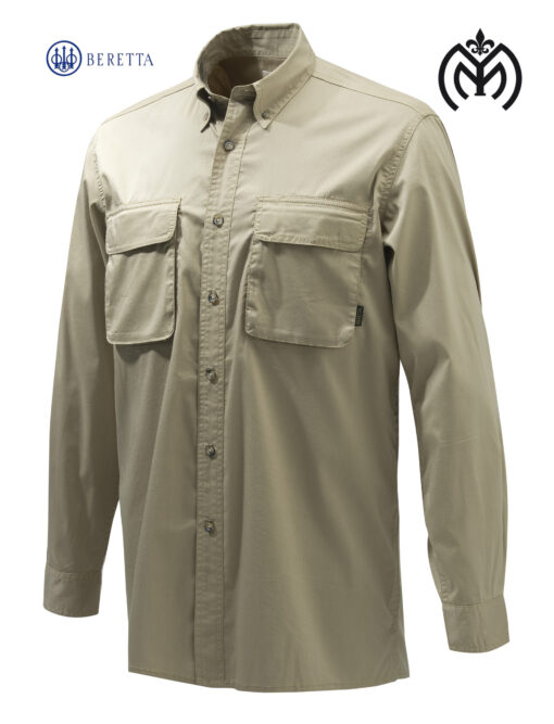 Camisa Beretta® mod. SELOUS SPORT (Avellana) - Imagen 3