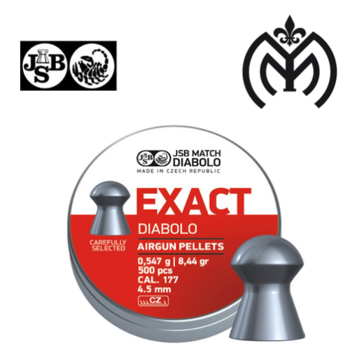 PLOMOS JSB  EXACT DIABOLO 4,5 (500ud)