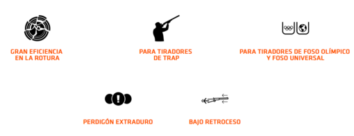 Cartucho Tiro SAGA® EuroTrap - Imagen 2