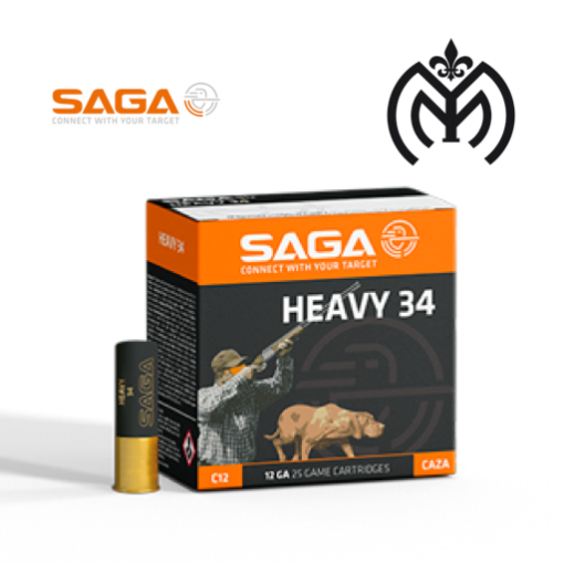 Cartucho CAZA SAGA® HEAVY 34