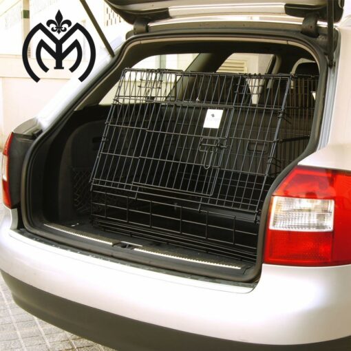Jaula plegable adaptada porton 77x60x49/31 - Imagen 4