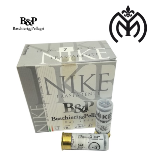Cartucho Caza B&P® NIKE Transparente 32gr