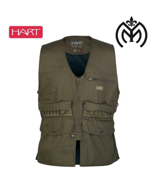 Chaleco HART BUREBA-V Olive - Imagen 4