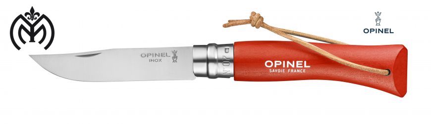 NAVAJA OPINEL® Inox nº7  NARANJA - Imagen 2