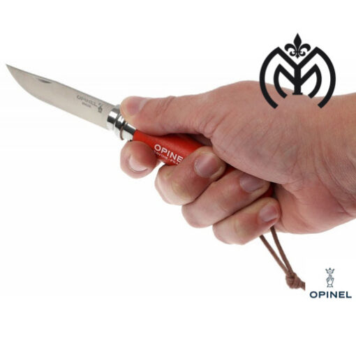 NAVAJA OPINEL® Inox nº7  NARANJA - Imagen 4