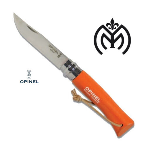 NAVAJA OPINEL® Inox nº7  NARANJA - Imagen 3