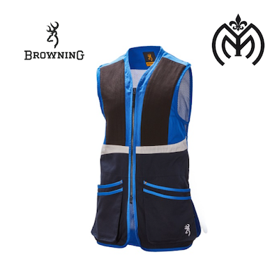 Chaleco TIRO BROWNING Sporter Curve Blue