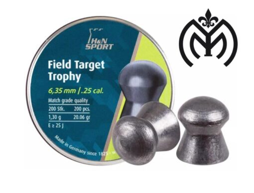 H&N® Field Target Trophy  Cal. 6,35 - 20,06gr - Imagen 2