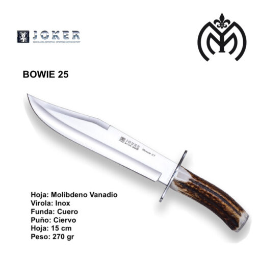 Cuchillo JOKER BOWIE 25 - Imagen 2
