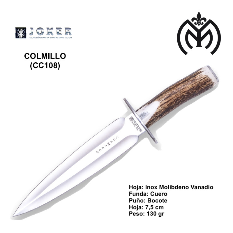 Cuchillo JOKER COLMILLO CC108 - ARMERÍA M y M