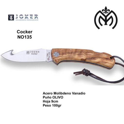 NAVAJA JOKER Cocker NO135 - Imagen 2