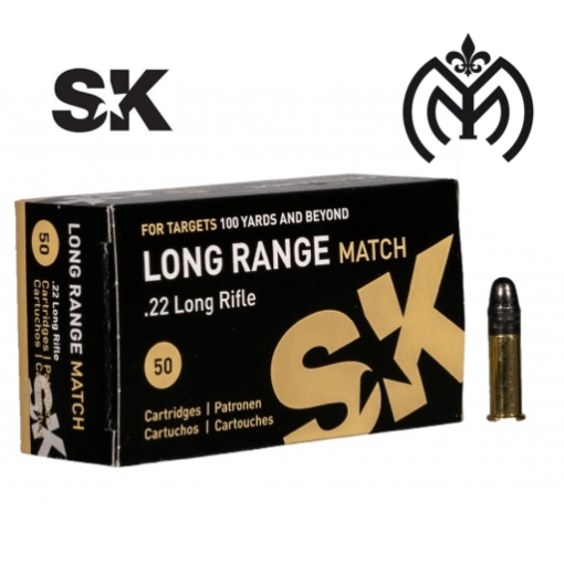 Munición SK® Cal.22 Long Range Match