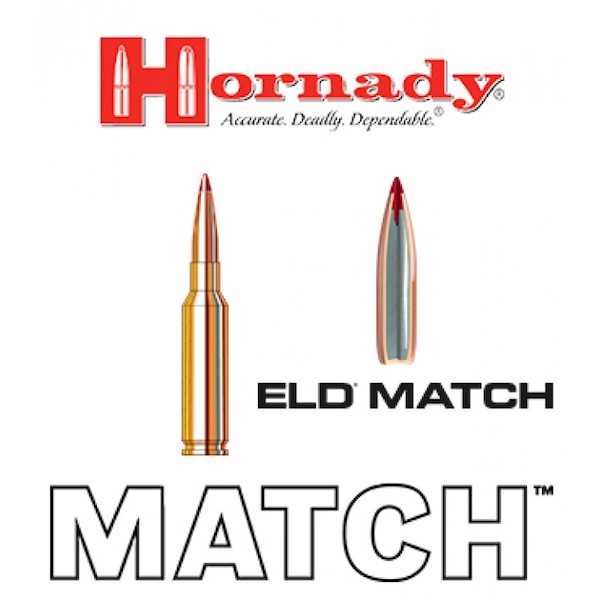 HORNADY® 6,5 Creed ELD Match 140gr - Imagen 3