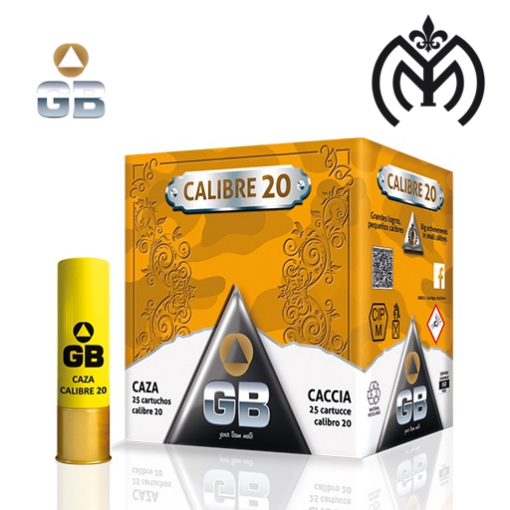 Cartucho Caza GB® Cal.20