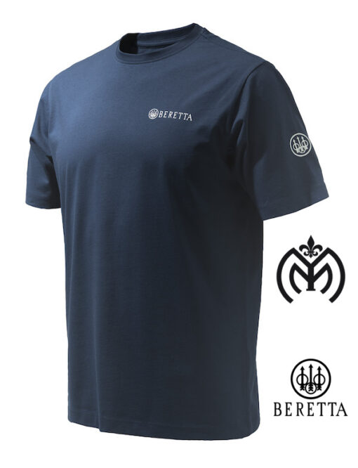 Camiseta Beretta® Team SS - Blue Eclipse - Imagen 2
