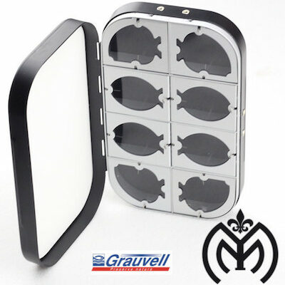 Caja Moscas Aluminio GRAUVELL