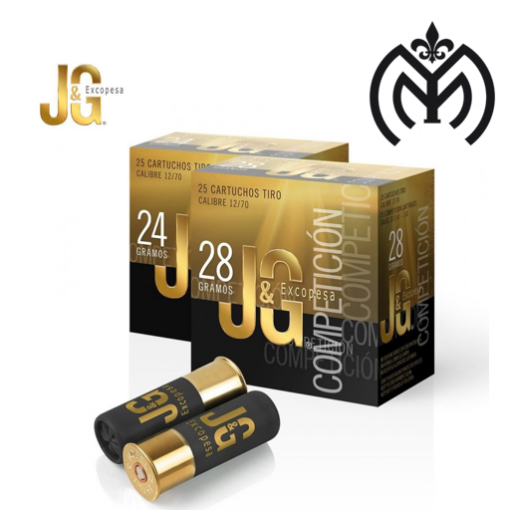 Cartucho TIRO J&G® T3 Compet. 24 / 28 gr