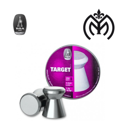 Balines BSA® TARGET 5.5 - 250 uds