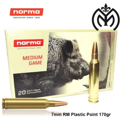 NORMA® 7mmRM Plastic Point 170gr