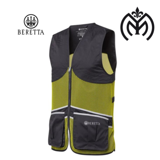 Chaleco Tiro Beretta® FULL MESH Ice Grey/Sulphur Spring