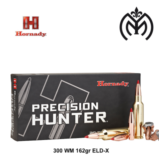 HORNADY® 300 WM Precision Hunter 162 gr ELD-X