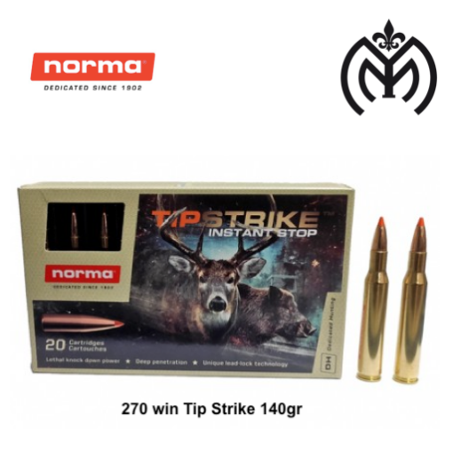 NORMA® 270 Win Tip Strike 140gr