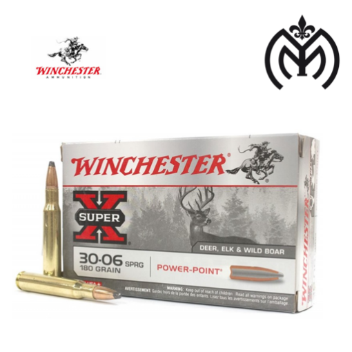 WINCHESTER® 30-06 180gr Power Point SÚPER X
