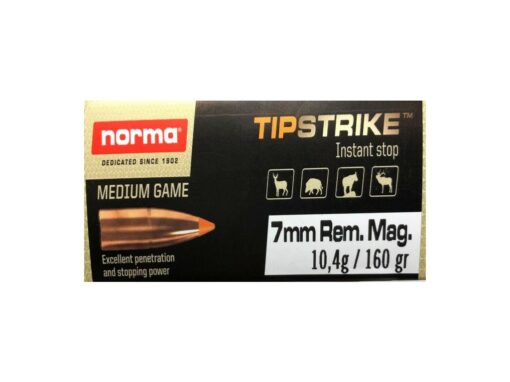 NORMA® 7mm-08 Tip Strike 160gr - Imagen 4