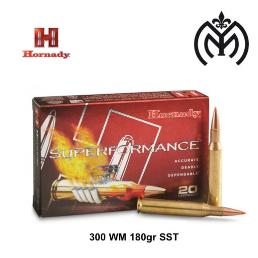 HORNADY® 300 WM 180gr SST