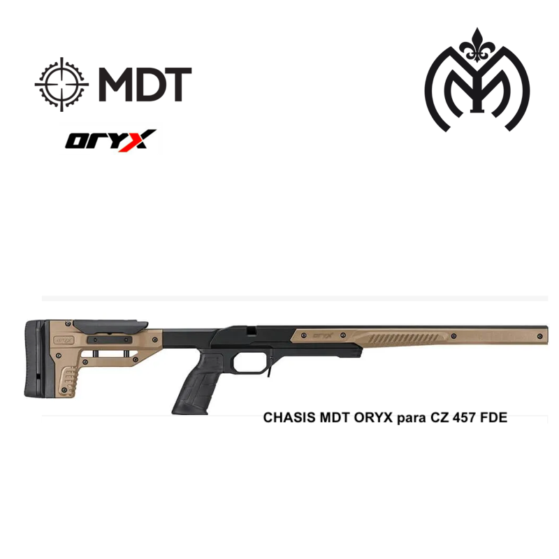Chasis MDT ORYX Sportsman CZ457 FDE - Imagen 2