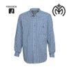 Camisa PERCUSSION Tradition Bleu - Imagen 2