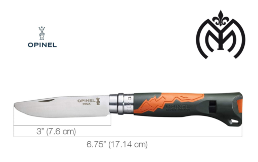 OPINEL® Outdoor Junio nº7 Kaki/Naranja - Imagen 2