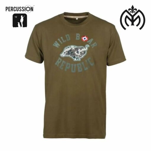 Camiseta PERCUSSION® Wild Boar Republic - Imagen 2