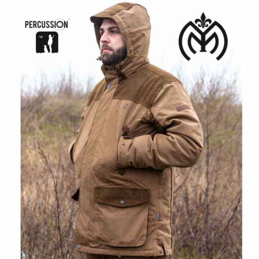 Chaquetón PERCUSSION Rambouillet MARRON (1374) - Imagen 4
