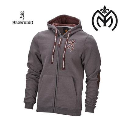 Sudadera Browning Snapshot Warm - Gris