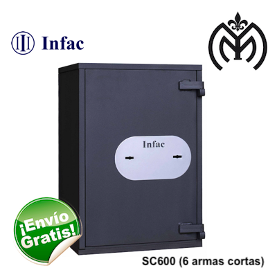 Armero INFAC SC6A (5 armas cortas)